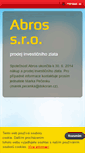 Mobile Screenshot of abros.cz