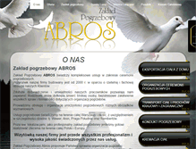 Tablet Screenshot of abros.com.pl